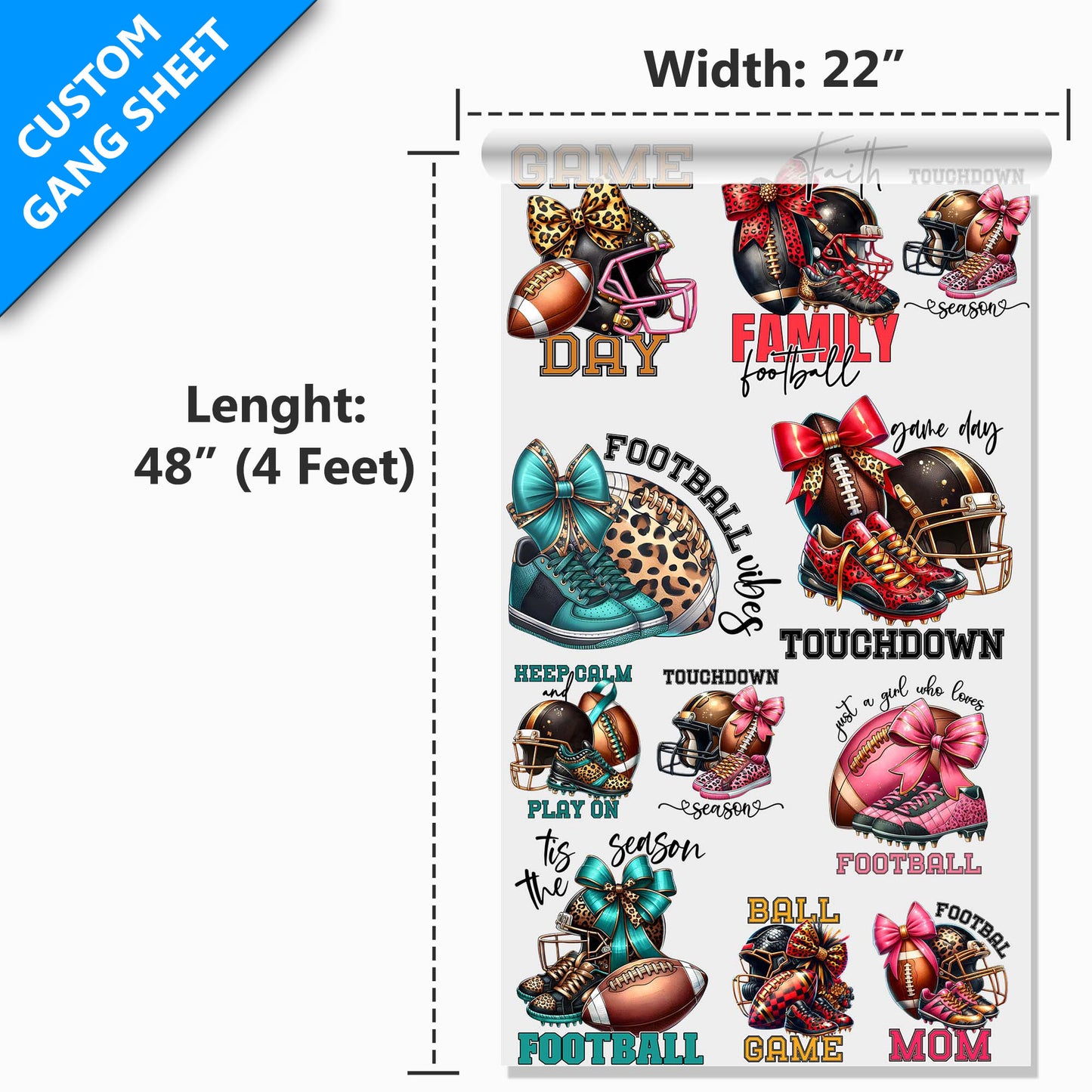 DTF Gang Sheet (Upload Print Ready File)