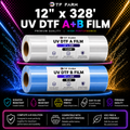 UV DTF Film Roll 12" x 328' (30cm x 100m) – A+B Film Rolls