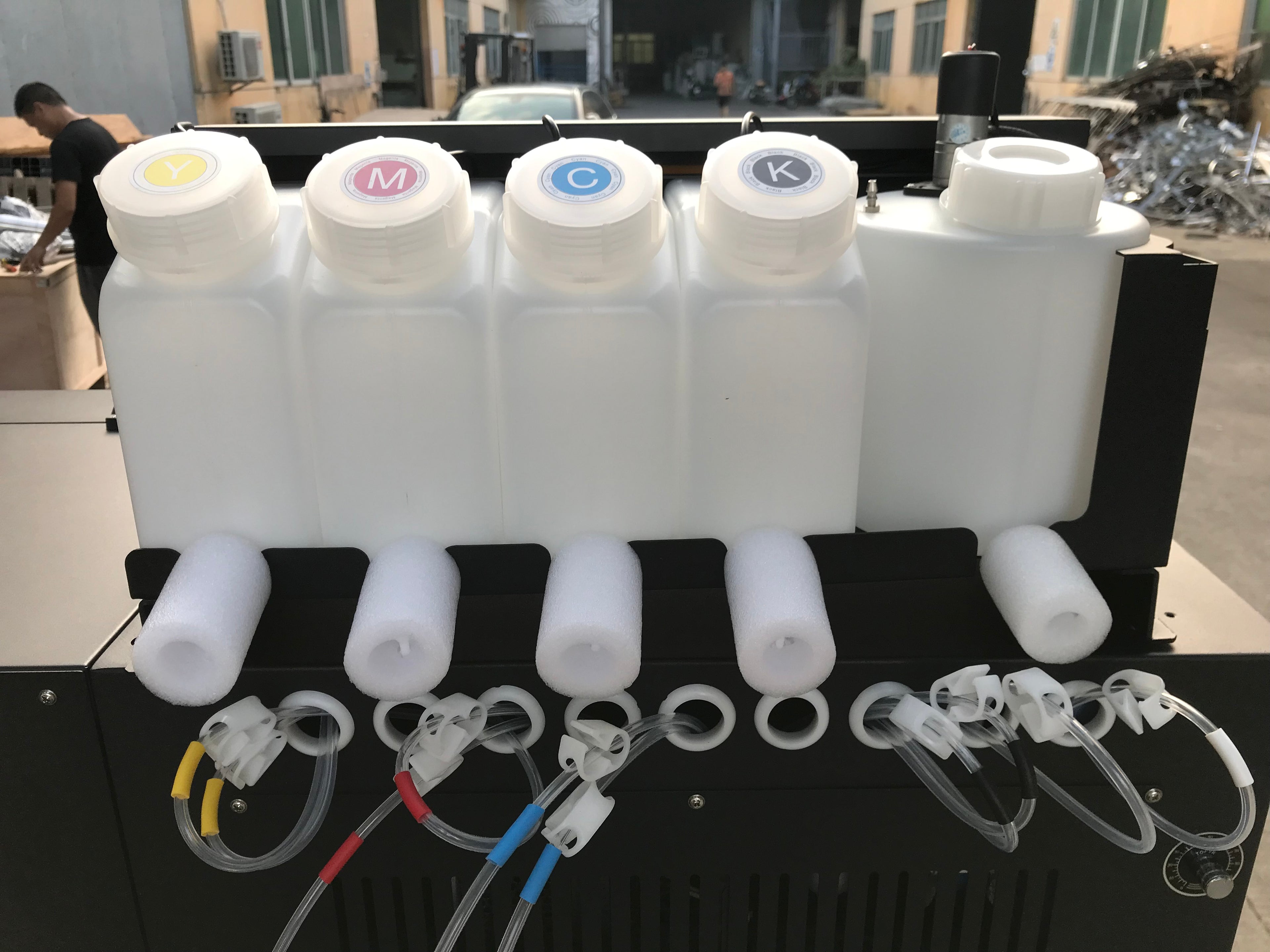 24 inch (60cm) 4-Head i3200 DTF Printer + Powder Shaker System