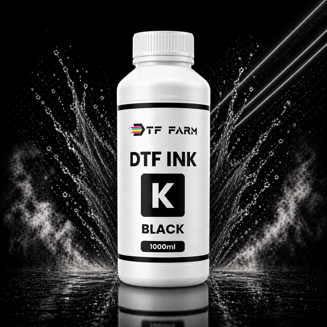 DTF Ink 1L (34oz) Premium Textile Pigment Ink for DTF Printing