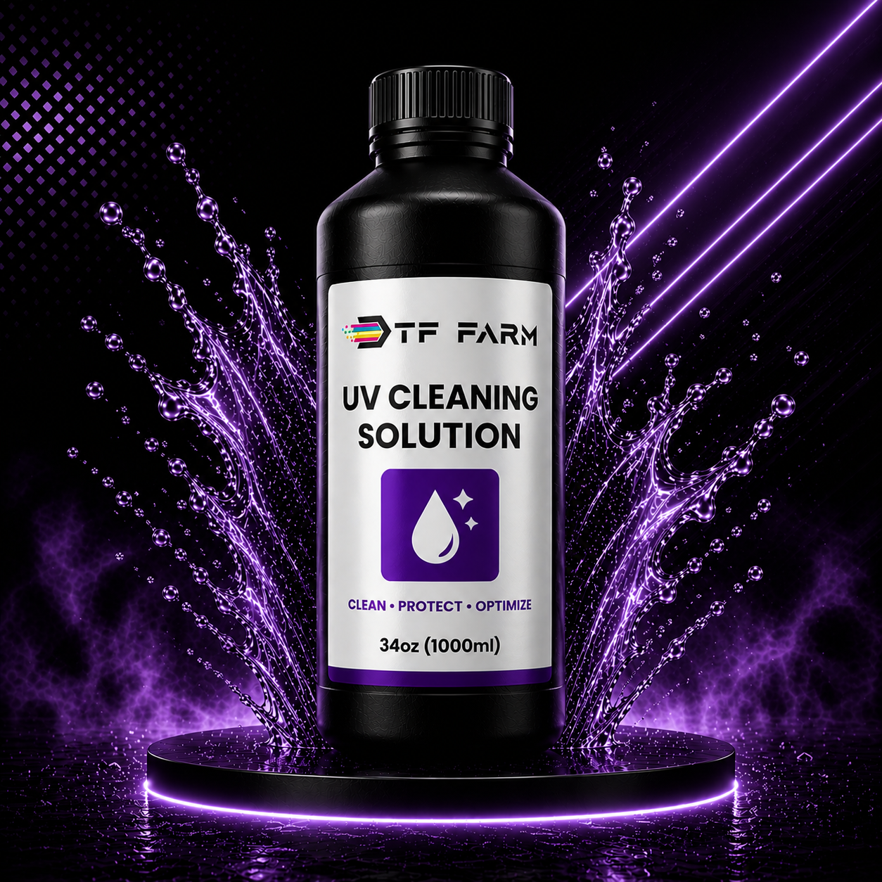 UV DTF Cleaning Solution – UV Ink & Printhead Cleaner